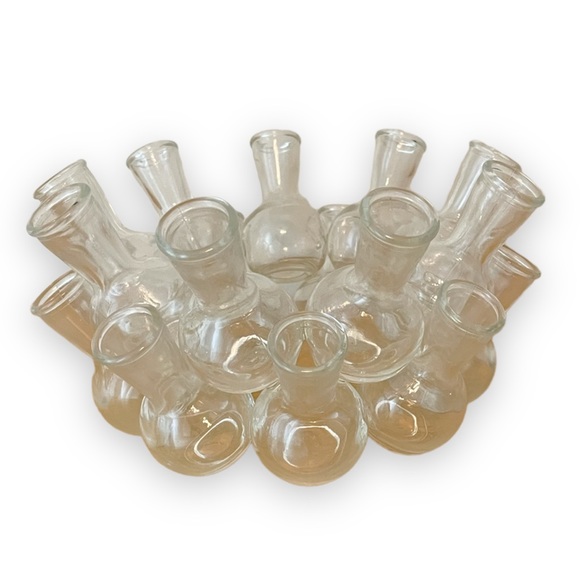 Vintage Plant Propagation Station Test Tube Beaker Bud Vase Cluster of 18 Flower - Picture 2 of 12